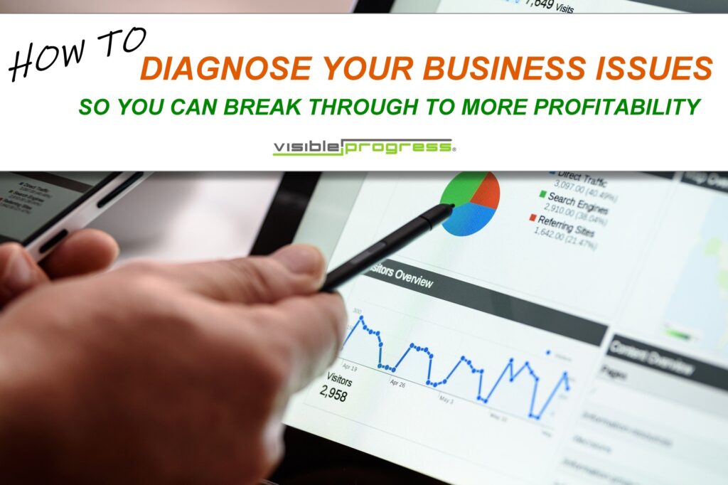 How to properly diagnose your business problems so you can breakthrough and grow profitability